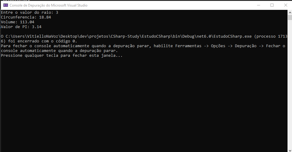 Imagem do projeto CSharp-Study