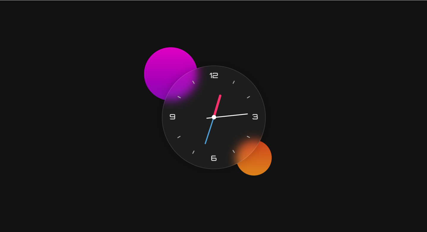 Imagem do projeto AnalogClock-JS